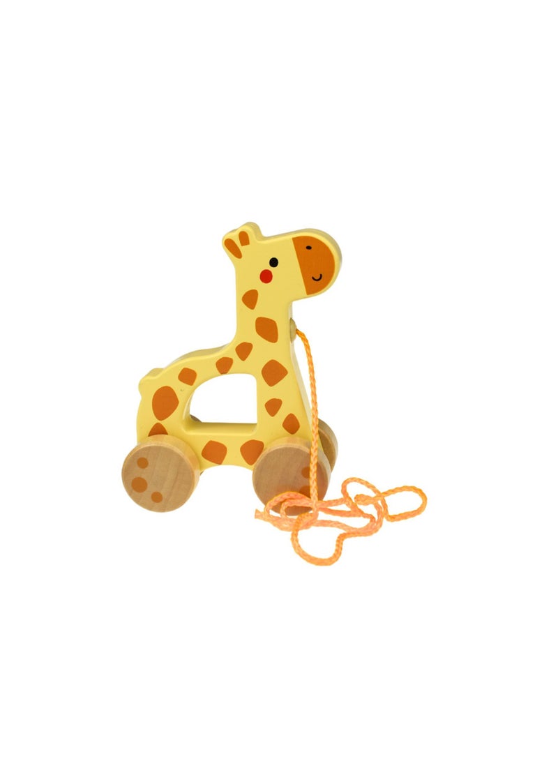 Tooky Toys Pull Along – Giraffe - Image 2